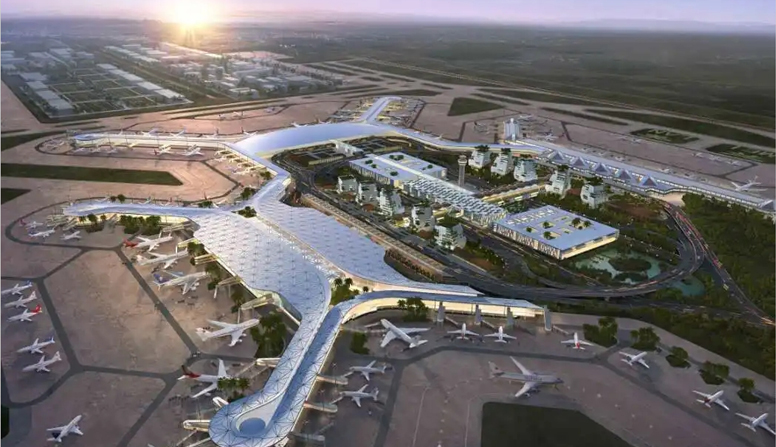 ?？诶@城公路美蘭機(jī)場(chǎng)至演豐段公路景觀(guān)綠化施工